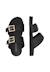 Sandales en cuir cendy Noir- 4 - vertbaudet enfant 