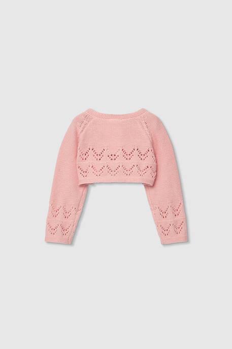 Boléro bébé fille Orange 2 - vertbaudet enfant 
