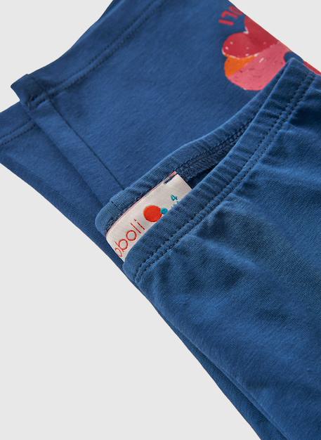 Legging corsaires en coton Bleu 3 - vertbaudet enfant 