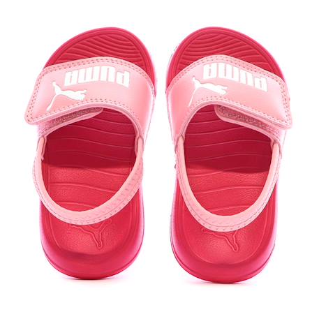 Sandales fille backstrap Rose+Rose blanc 3 - vertbaudet enfant 