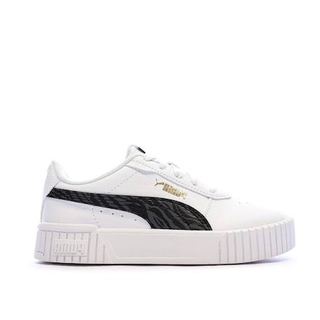 Baskets basses  à lacets Blanc 1 - vertbaudet enfant 