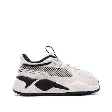 Baskets garçon 391042 Blanc+Noir 1 - vertbaudet enfant 