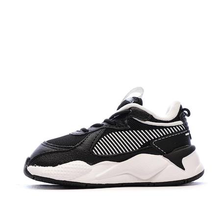 Baskets garçon 391042 Blanc+Noir 8 - vertbaudet enfant 