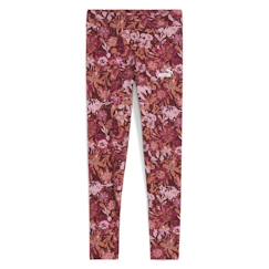 Legging à fleurs fille ess nature 2.0 aop  - vertbaudet enfant