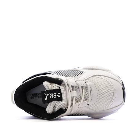 Baskets garçon 391042 Blanc+Noir 4 - vertbaudet enfant 