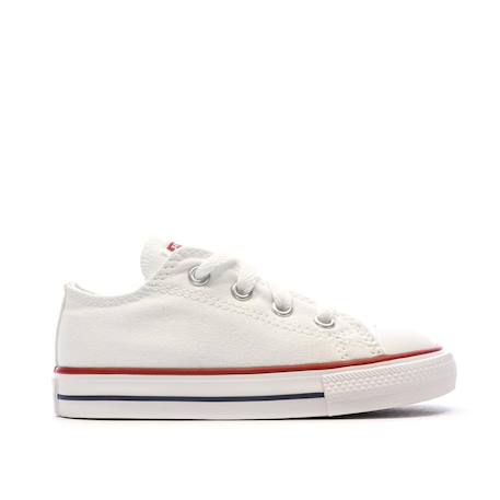 Baskets garçon/fille chuck taylor all star Blanc+Noir 1 - vertbaudet enfant 