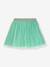 Jupe en tulle broderie cerises fille DANAMADE menthe 2 - vertbaudet enfant 
