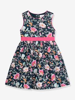 -Robe à imprimé fleuri et ceinture fille DANAMADE