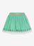 Jupe en tulle broderie cerises fille DANAMADE menthe 1 - vertbaudet enfant 