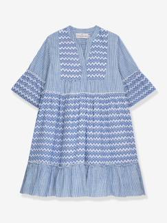 -Robe à motif zigzag, doublée, fille, DANAMADE