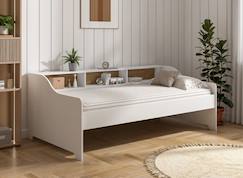 Chambre et rangement-Lit banquette avec rangement 90x200