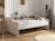 Lit banquette avec rangement 90x200 Blanc 1 - vertbaudet enfant 