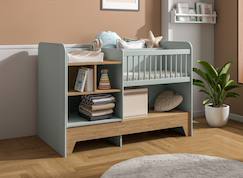 Chambre et rangement-Lit bébé évolutif combiné calisson