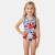 Maillot de bain 1 pièce avec jupe et imprimé minnie Marine 3 - vertbaudet enfant 