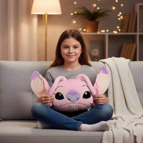 Coussin 3d disney angel polyester Rose 2 - vertbaudet enfant 