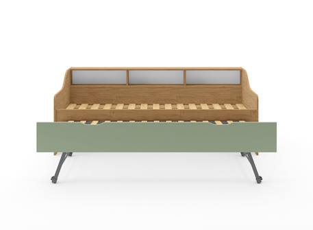 Lit gigogne avec rangement achille Vert 6 - vertbaudet enfant 