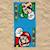 Serviette de plage super mario coton Bleu 1 - vertbaudet enfant 