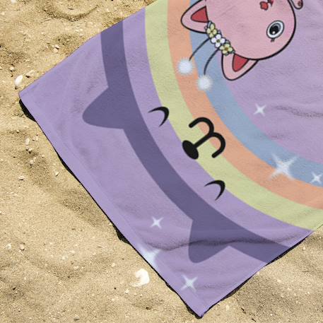 Serviette de plage gabby coton Rose 2 - vertbaudet enfant 