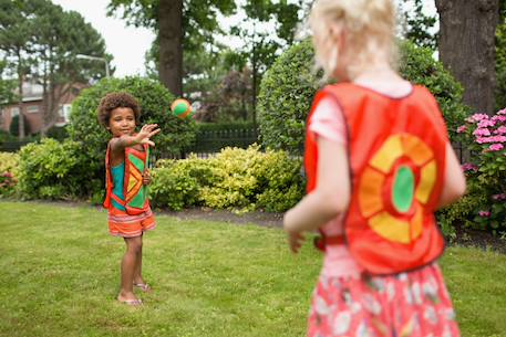 Attrapez les balles avec gilets - jeu de lancer pour enfants plein air Multicolore 4 - vertbaudet enfant 