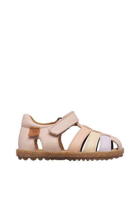 Sandales semi see Bleu-citrouille+Lilas-rose 6 - vertbaudet enfant 