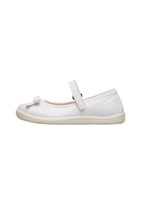 Ballerines en tissu claries 2 Blanc- 3 - vertbaudet enfant 