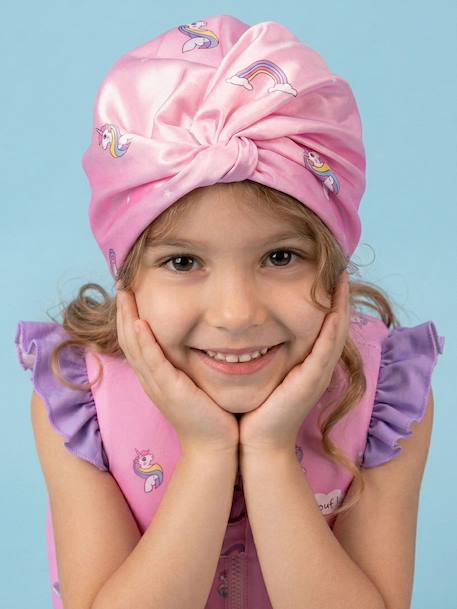 Turban de bain réversible anti-uv fille  - vertbaudet enfant