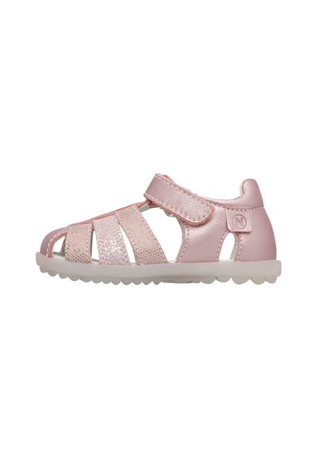 Sandales semi see Rose poudré- 3 - vertbaudet enfant 