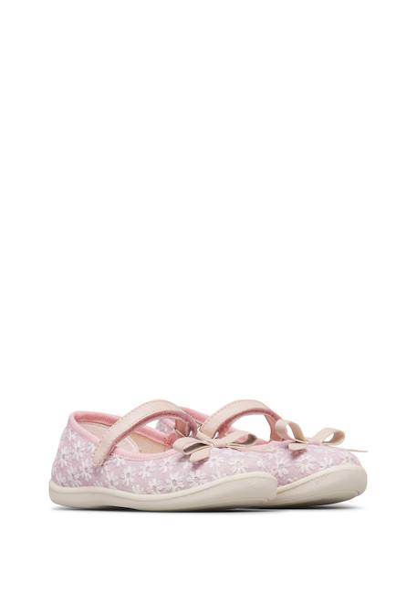 Ballerines en tissu claries 2 Rose- 2 - vertbaudet enfant 