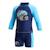 Ensemble anti-uv garçon : monster truck Bleu / bleu / ciel 3 - vertbaudet enfant 