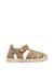 Sandales semi see Marron-sage+Vert-jaune 1 - vertbaudet enfant 