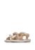 Sandales en cuir avec des papillons appliqués maudi Rose- 5 - vertbaudet enfant 
