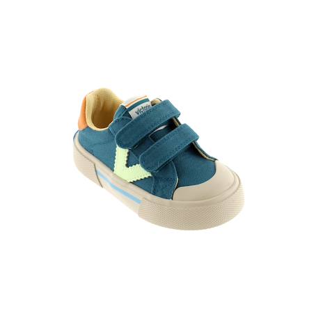 Baskets basses à scratch Jeans+Mar 11 - vertbaudet enfant 