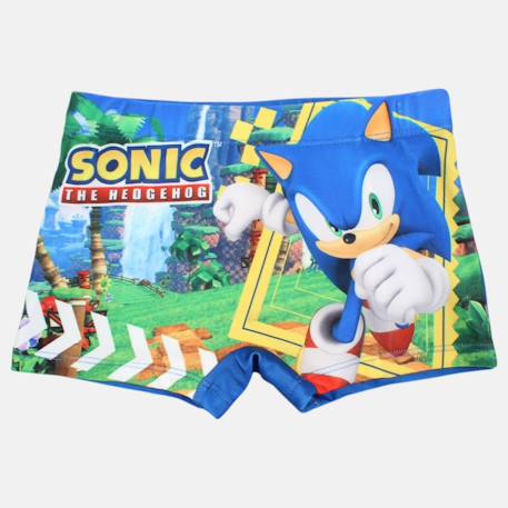 Boxer de bain enfant à motif sonic Bleu 4 - vertbaudet enfant 
