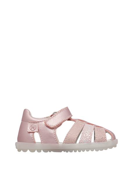 Sandales semi see Rose poudré- 1 - vertbaudet enfant 