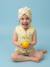 Turban de bain réversible anti-uv fille Blanc+Bleu / rose / bleu+Jaune citron+Rose+Rose bonbon+Violet 8 - vertbaudet enfant 