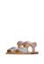 Sandales en cuir niae Rose poudré- 5 - vertbaudet enfant 