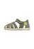 Sandales semi see Marron-sage+Vert-jaune 8 - vertbaudet enfant 