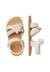 Sandales en cuir Footi Blanc- 4 - vertbaudet enfant 