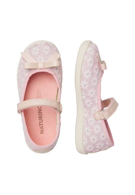 Ballerines en tissu claries 2 Rose- 4 - vertbaudet enfant 