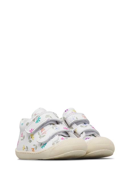 Chaussures en cuir cocoon vl Blanc- 2 - vertbaudet enfant 
