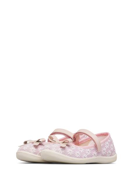 Ballerines en tissu claries 2 Rose- 5 - vertbaudet enfant 
