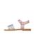 Sandales en cuir niae Rose poudré- 3 - vertbaudet enfant 