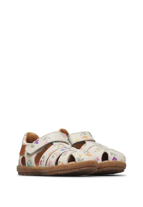 Sandales semi see Blanc crème- 2 - vertbaudet enfant 