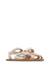 Sandales en cuir Footi Blanc- 2 - vertbaudet enfant 