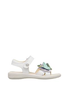 Chaussures-Chaussures fille 23-38-Sandales en cuir avec des papillons maudi