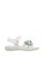Sandales en cuir avec des papillons maudi Blanc- 1 - vertbaudet enfant 