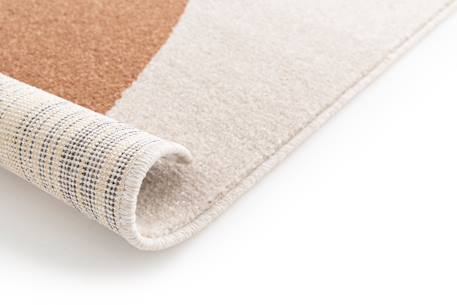 Tapis super doux très graphique sonia Beige sable 3 - vertbaudet enfant 