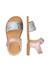 Sandales en cuir niae Rose poudré- 4 - vertbaudet enfant 