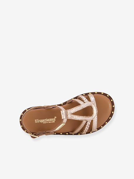 Sandales Baps doré 3 - vertbaudet enfant 