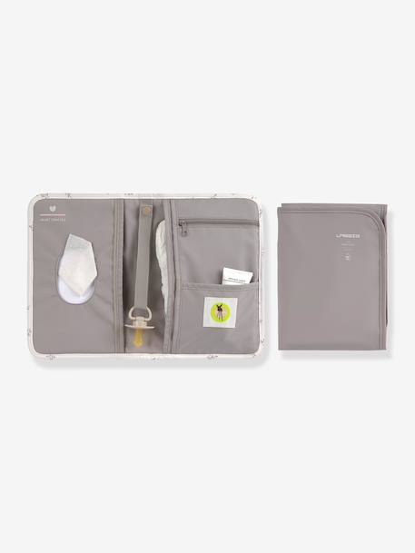 Pochette de change LÄSSIG blanc imprimé+Floral menthe+vert d'eau 3 - vertbaudet enfant 